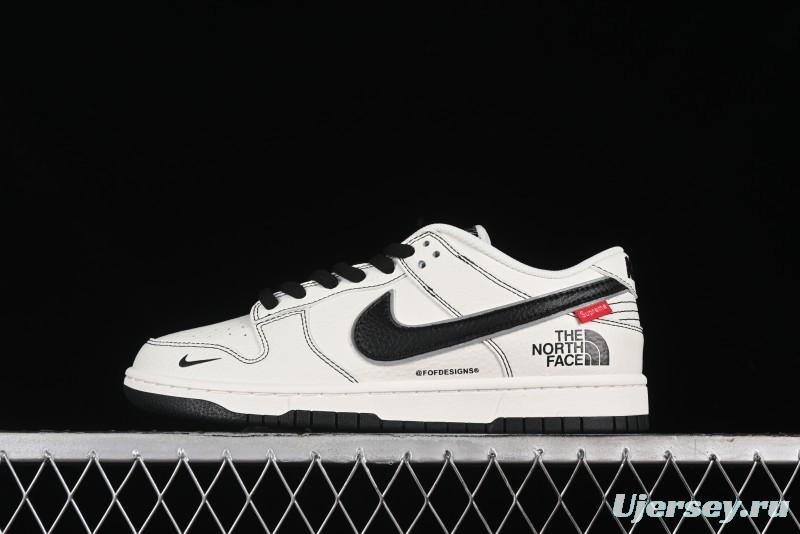 Nike SB Dunk Low Supreme x The North Face Low-Top Casual Skateboarding Shoes - BM0234-501
