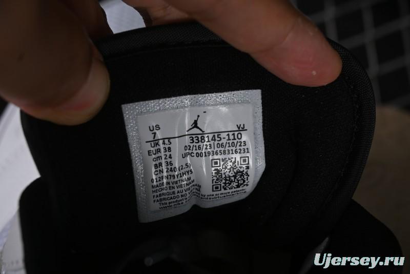 Nike Air Jordan 1 Low AJ1 White Mesh Retro Basketball Shoes - 338145-110