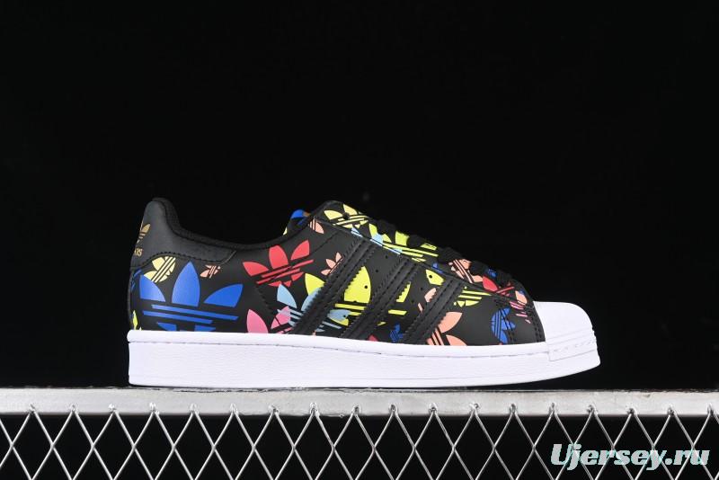 Adidas Superstar H00182 Casual Sneakers with Shell Toe Design - H00182