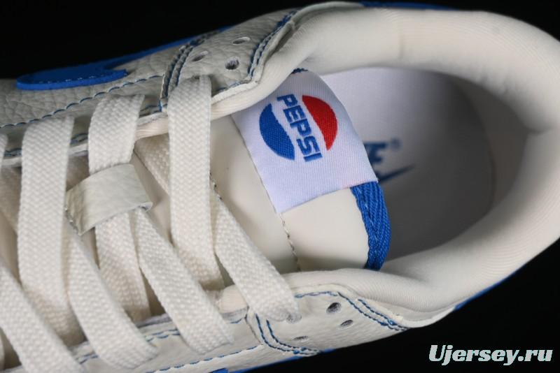 Nike SB Dunk Low Pepsi Anniversary Premium Custom Low-Top Casual Skate Shoes - XB3802-349
