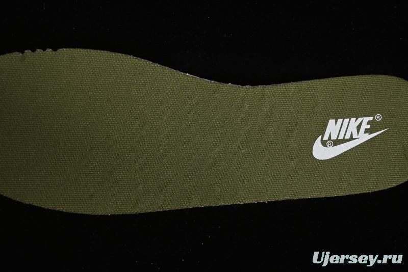 Nike SB Dunk Low Gucci Collaboration - Off White with Green Swoosh Anniversary High-End Custom Low-Top Casual Skate Shoes - KK1888-007