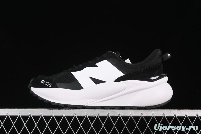 New Balance 3447 Series Textile Layer Leather Retro Casual Running Shoes - U3447LB