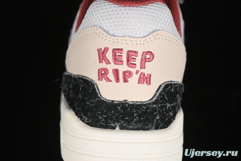 Nike Air Max 1 Retro Running Shoes with Half-Sole Air Cushion - FD5743-200