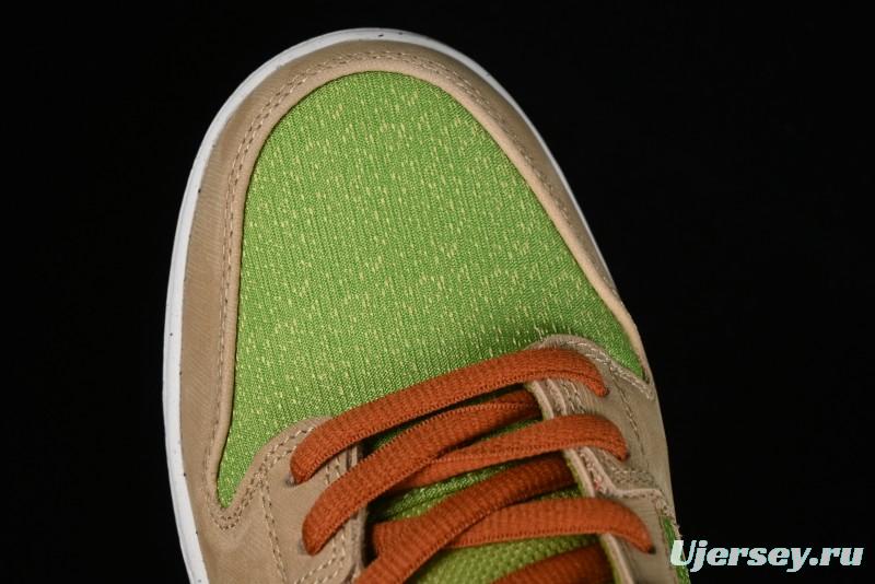 Nike SB Dunk Low Casual Skate Shoes with Escargot-Inspired Vanilla Garlic Butter Colorway - FQ7585-200