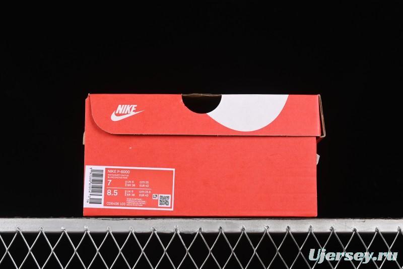 Nike P-6000 Prm Retro Casual Sneakers with Lightweight Design - CD6406-103