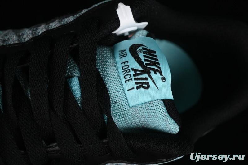 Nike Air Force 1 '07 Low 2.0 Moon Black Flywire Casual Sneakers - CI0051-600