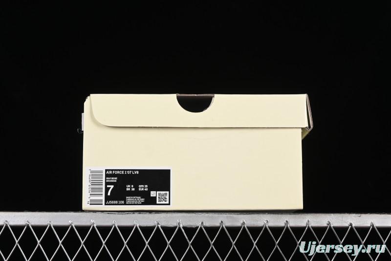 Nike SB Dunk Low Supreme Collaboration - Beige White Fox Lettering Anniversary High-End Custom Low-Top Casual Skate Shoes - JJ5688-106