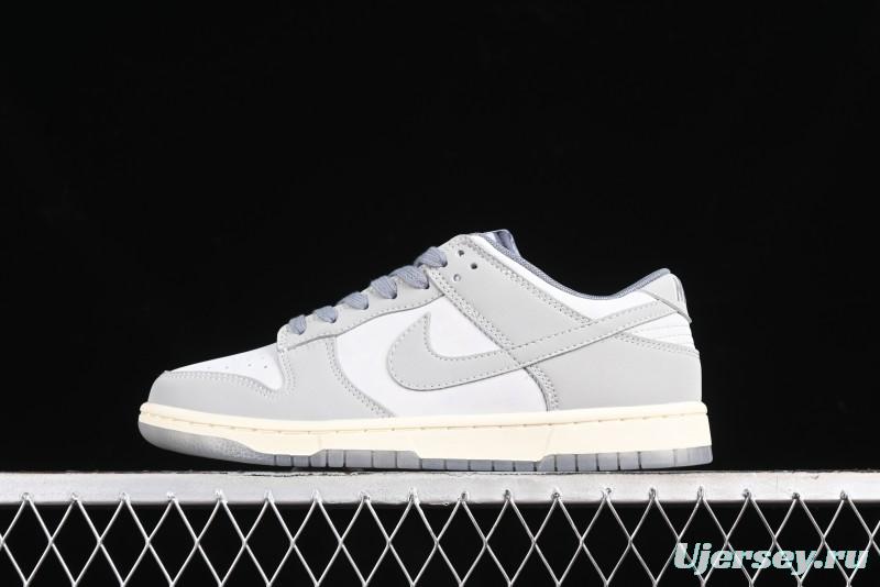 Nike Dunk Low Cool Grey SB Skateboarding Shoes with Washed Effect - FV1167-001