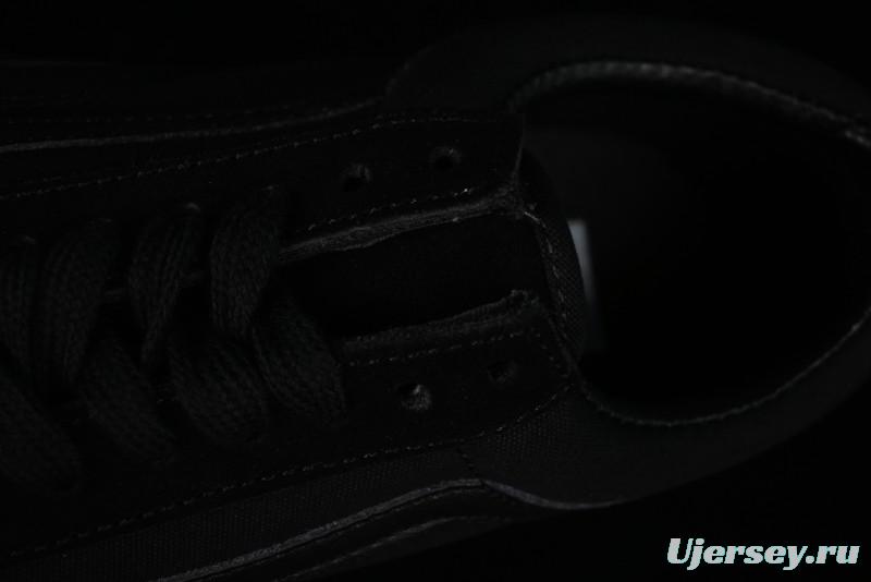 Vans Old Skool Premium Black Suede Retro Skate Shoes - VN000CXTBKA