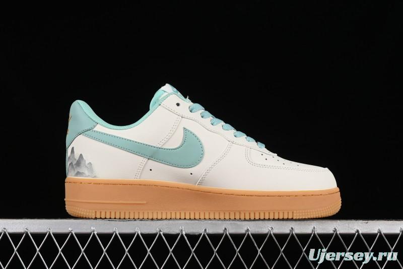 Nike Air Force 1 '07 Low Green Hill Casual Sneakers - XC2351-550