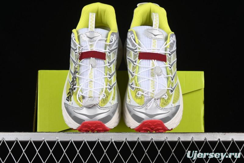 Hoka Mafate Three 2 Ultra-Lightweight Cushioned Trail Running Shoes - 1153931 WNN