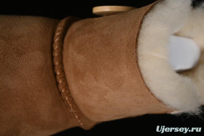 UGG Mini Bailey Button II Classic Short Boots with Wooden Button - 1016422