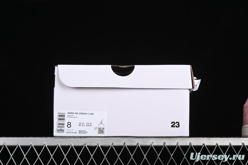 Nike Air Jordan 1 Low AJ1 Pink White Low-Top Casual Sneakers - DC0774-162