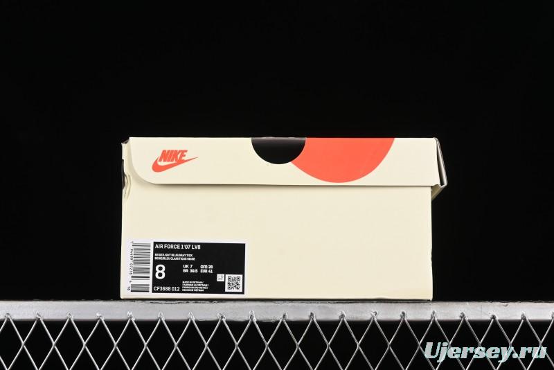 Nike SB Dunk Low Stussy Collaboration Anniversary Edition Light Blue Custom Low-Top Casual Skate Shoes - CF3688-012