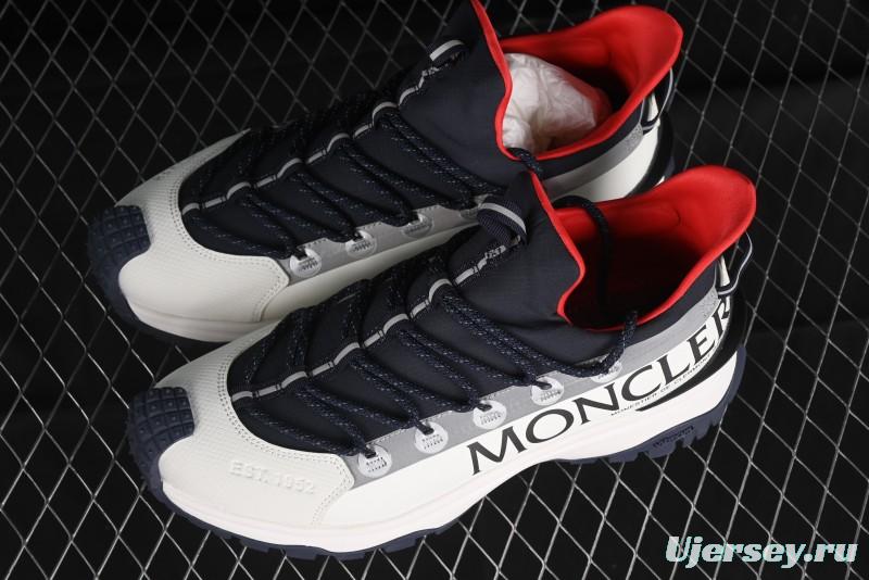 Moncler Trailgrip GTX Hiking Shoes with Cordura Nylon Gore-Tex Waterproof and Vibram Outsole - M00240M3457