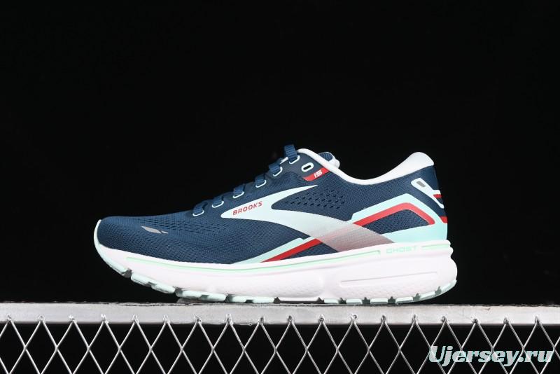 Brooks Ghost 15 Running Shoes with DNA LOFT V2 Cushioning and Breathable Air Mesh - 1203801B497