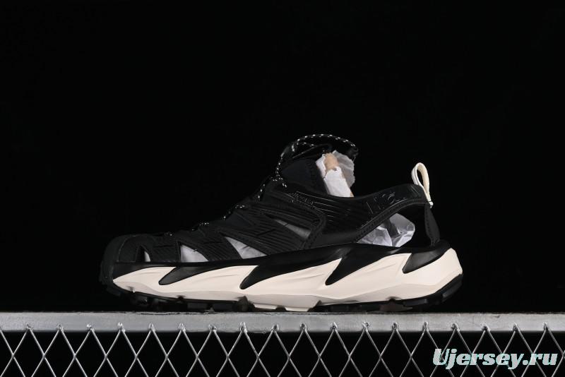 Hoka One One Hopara Outdoor Functional Mountain Sandals with Rugged Outsole - 1123112 BKLB