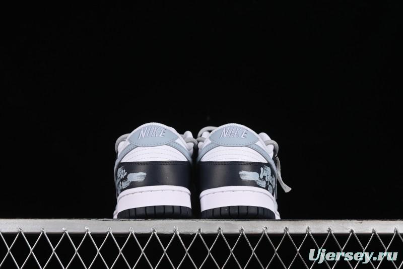 Nike Dunk Low Retro SB Graffiti Strap Casual Skate Shoes - FB9109-401