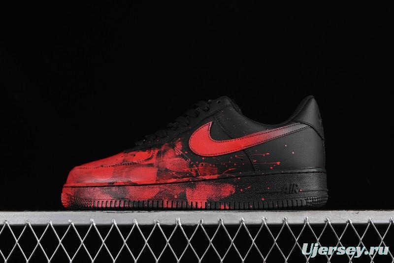 Nike Air Force 1 '07 Low 2D Hand-Painted Anatomy Scene Casual Sneakers - CW2288-011