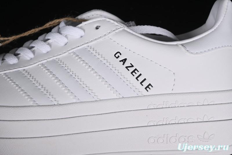 Adidas Originals Gazelle Bold IE5130 Low-Top Sneakers with Thick Sole for Casual Wear, Slip-Resistant and Durable - IE5130