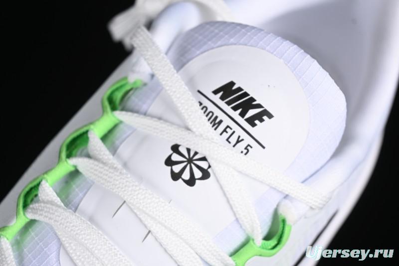 Nike Zoom Fly 5 Premium Lightweight Running Shoes with React Technology and Carbon Fiber Plate - DM8968-101