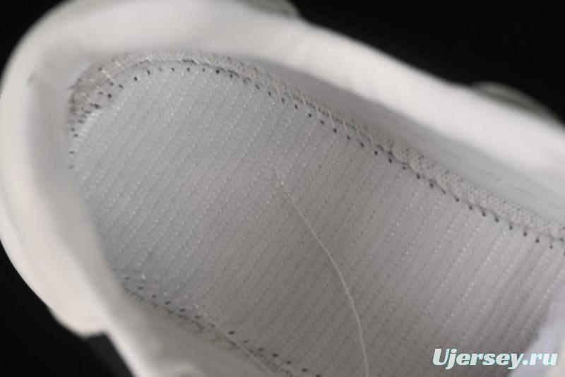 ECCO 2024 New Fashion Simple Versatile Genuine Leather White Sneakers - 61881301001