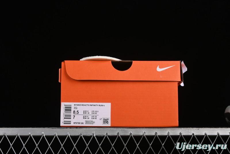 Nike ZoomX Infinity Run 4 Professional Cushioned Running Shoes with Knit Upper - HF5730-191