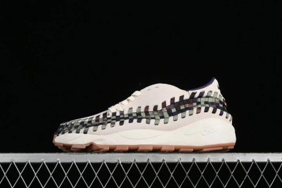 Nike Footscape Woven Asymmetrical Knit Low-Top Lifestyle Sneakers with Nike Air Cushion - FV3615-191