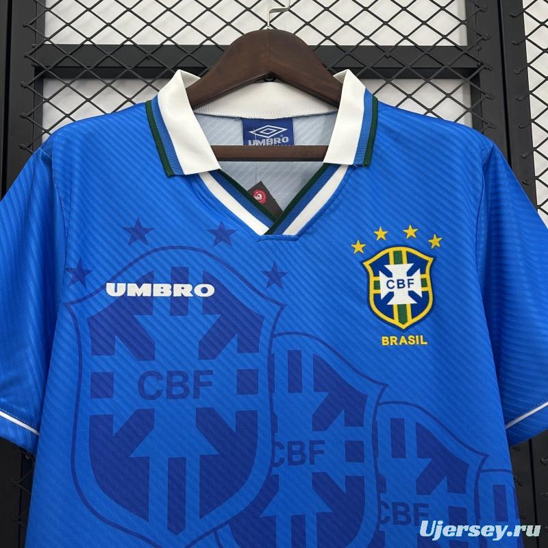 1994 Retro Brazil Away Jersey