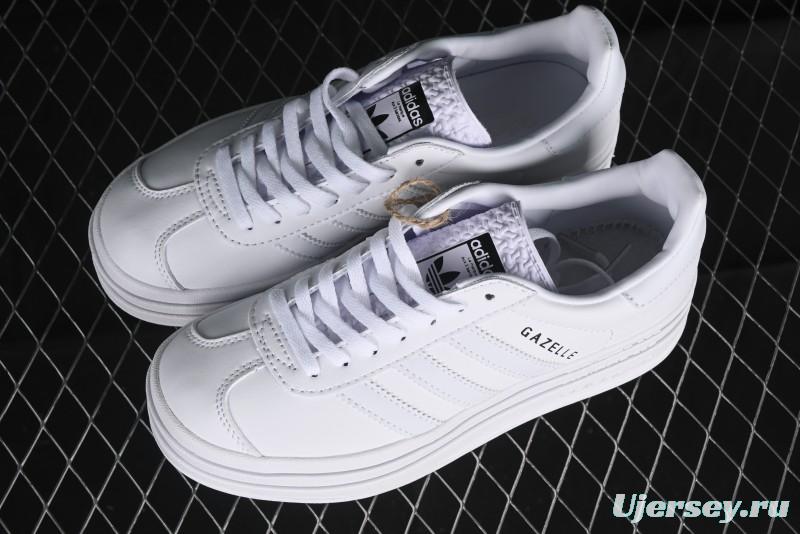 Adidas Originals Gazelle Bold IE5130 Low-Top Sneakers with Thick Sole for Casual Wear, Slip-Resistant and Durable - IE5130