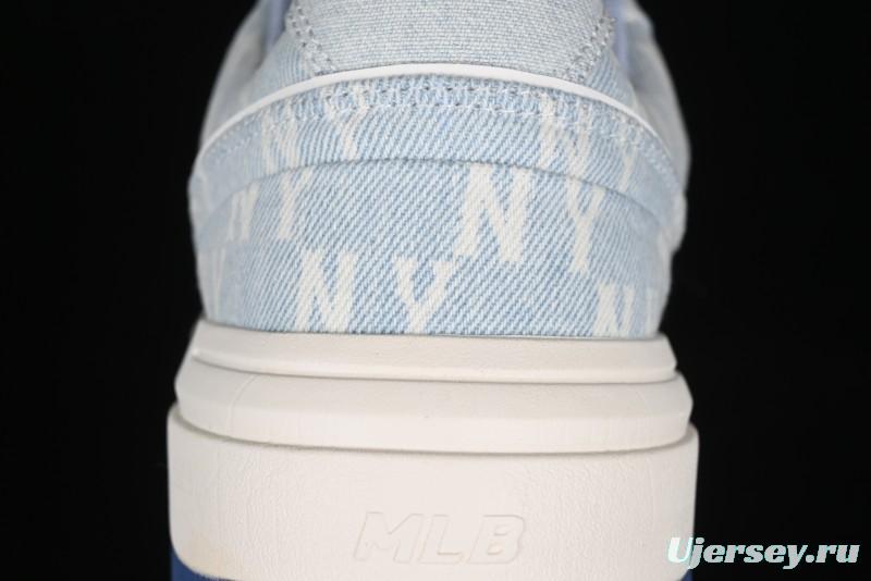 New York Yankees MLB Bigball Chunky Embo Monogram Platform Sandals - 3ASXCDC4N50SBS