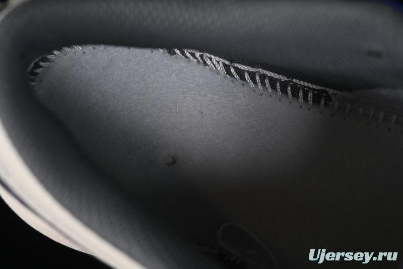 Nike Air Jordan 1 Low OFF-WHITE Collaboration - Qilin Blue Retro Basketball Shoes - WG8850-013