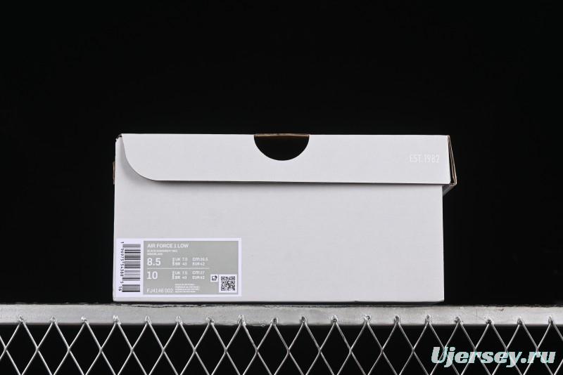 Nike Air Force 1 '07 Low Casual Sneakers with Full-Length Air Cushion - FJ4146-002