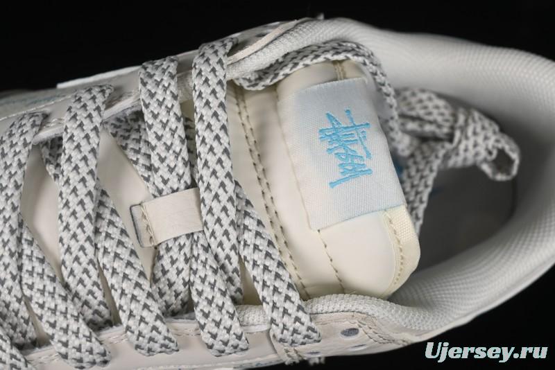 Nike SB Dunk Low Stussy Anniversary Custom Low-Top Casual Skate Shoes - SJ2068-281