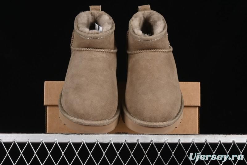 UGG Classic Ultra Mini Short Boots with Genuine Australian Sheepskin and TREADLITE Outsole - 1116109