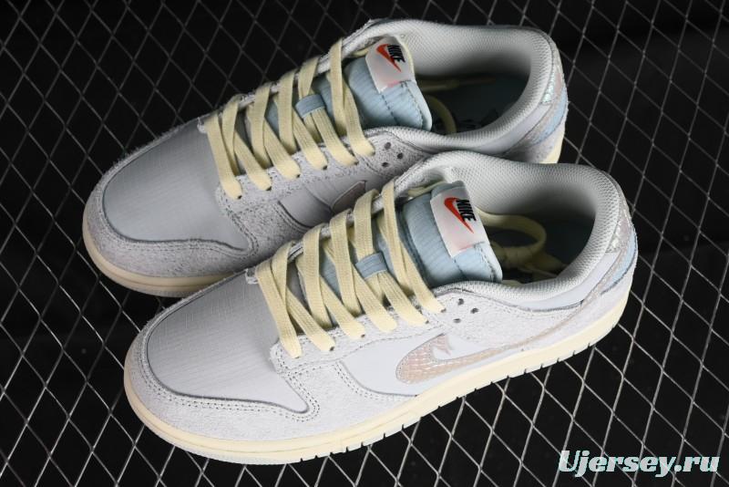 Nike Dunk Low SB "Fishing" Trout Pattern Casual Skate Shoes - DV7210-001