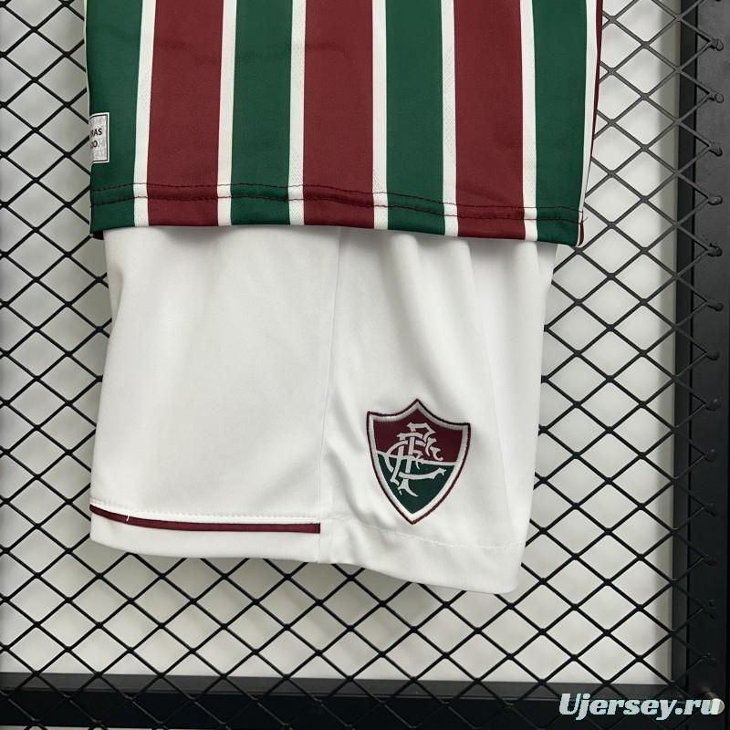 25/26 Kids Fluminense Home Size 16-28 Jersey