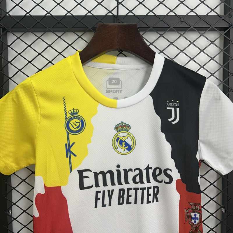 25/26 Kids Real Madrid Cristiano Ronaldo Special CR7 Jersey