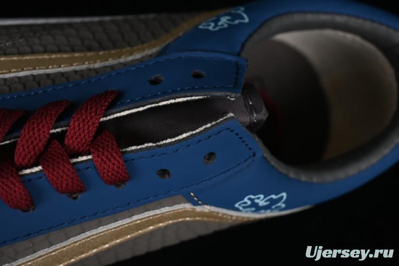 Vans Old Skool Black Wukong Themed Low-Top Retro Skate Shoes - VN0A45JCGIE