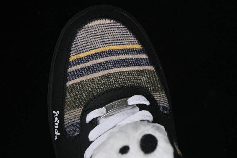 Nike Air Force 1 '07 Low Casual Sneakers with Lazy Panda Design - CW1188-768