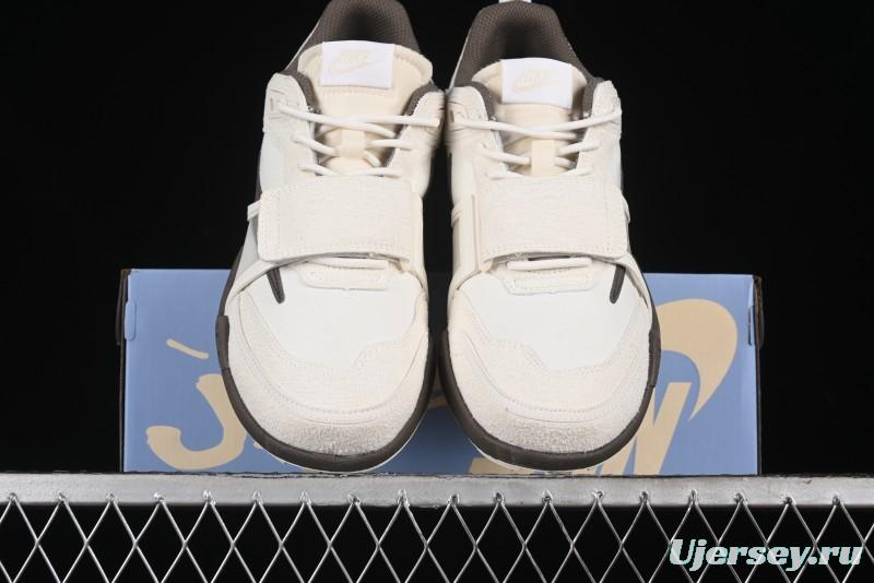 Nike Travis Scott x Shark-A-Don "Sail" Lifestyle Low-Top Sneakers - HQ3061-101