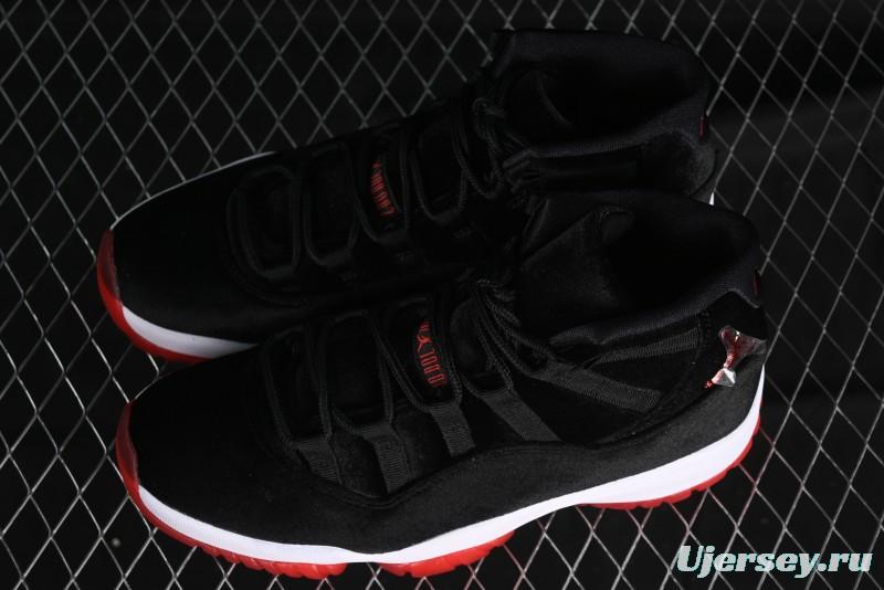 Nike Air Jordan 11 Retro Bred Velvet Basketball Shoes - DB5457-061