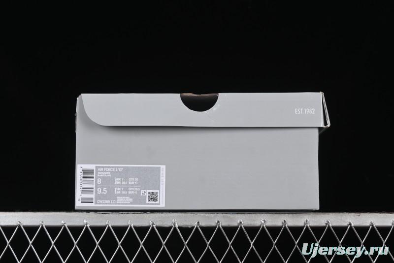 Nike Air Force 1 '07 Low Kaws Bear Collaboration Casual Sneakers - CW2288-111