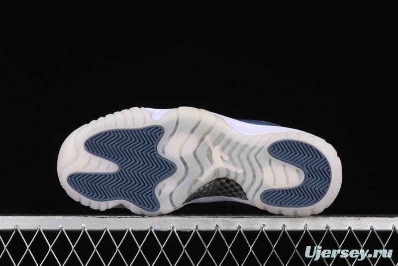 Nike Air Jordan 11 Low "Diffused Blue" Basketball Shoes - FV5104-104