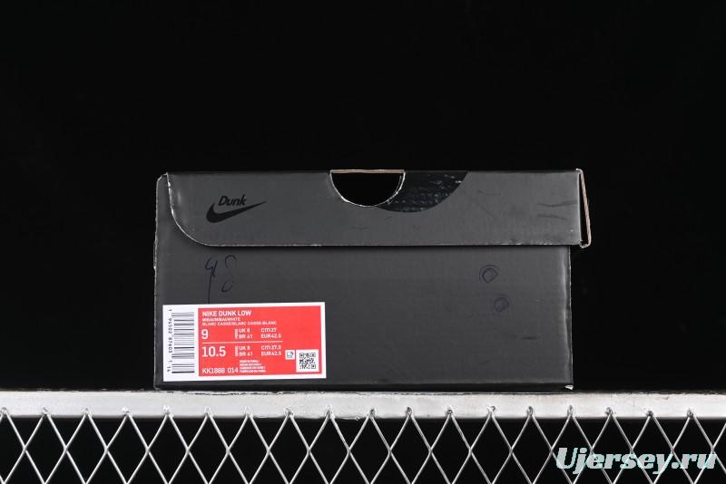Nike SB Dunk Low Stussy Series - Woven Colorful White Swoosh Anniversary Custom Low-Top Casual Skate Shoes - KK1888-014