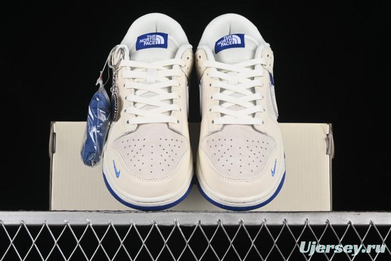 Nike SB Dunk Low The North Face Collaboration Anniversary Edition Custom Low-Top Casual Skate Shoes - KK1333-007