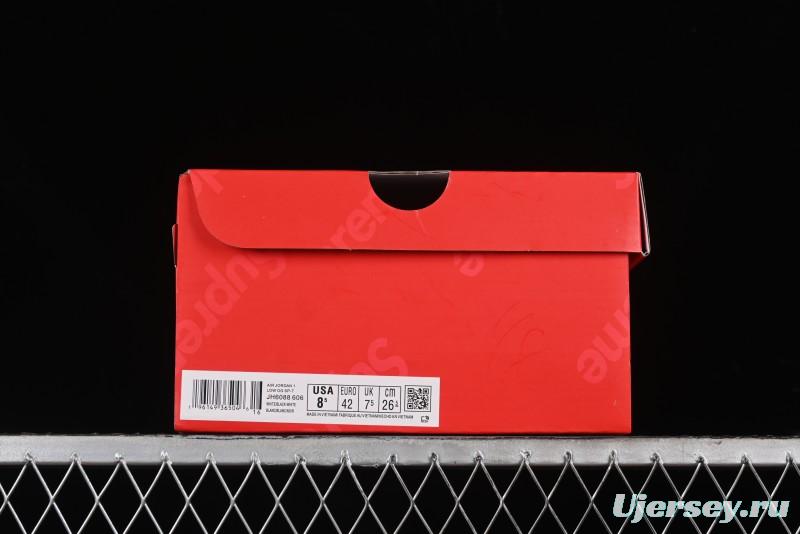 Nike Air Jordan 1 Low OG SP Travis Scott x Fragment Design Collaboration Sneakers - JH6088-606