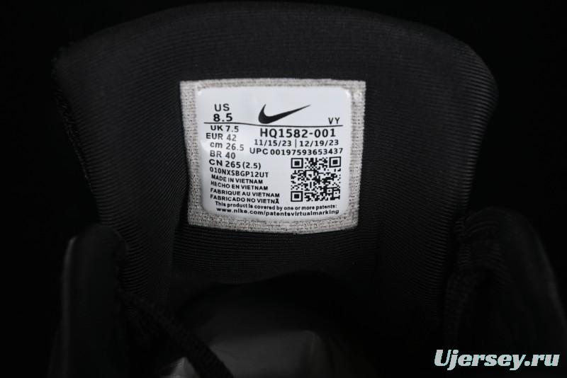 Nike Runtekk Run Retro Low-Top Running Shoes with Cushlon Midsole and Anti-Slip Design - HQ1582-001