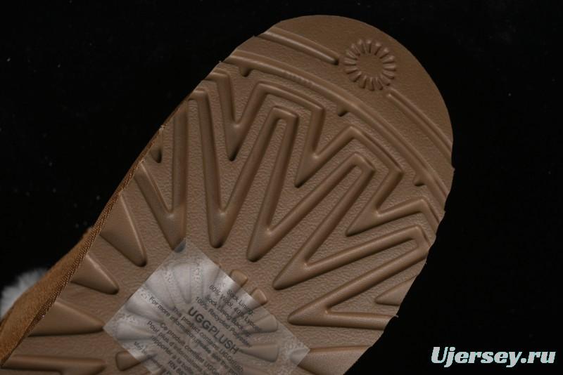 UGG Classic Ultra Mini Mel Dual-Color Lace-Up Low-Top Casual Shoes - 1144032