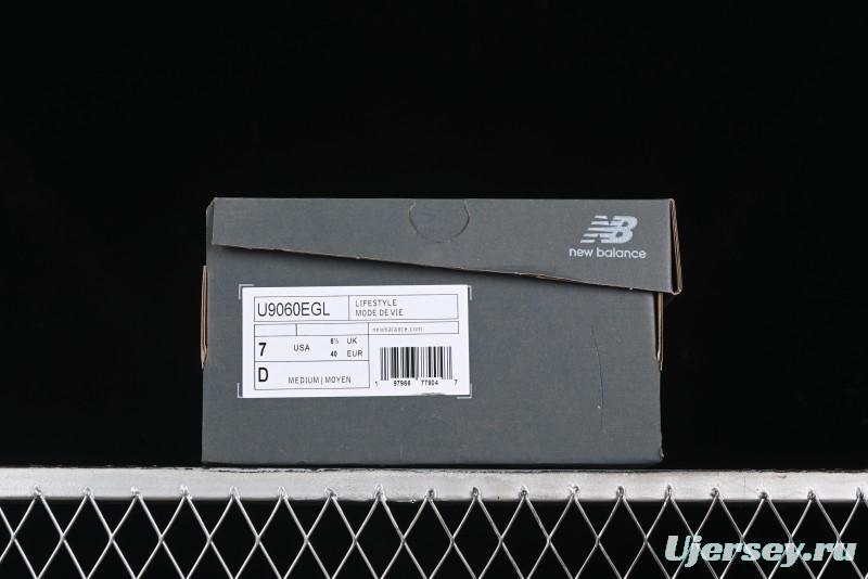 Joe Freshgoods x New Balance 9060 Retro Running Sneakers with ABZORB Cushioning - U9060EGL